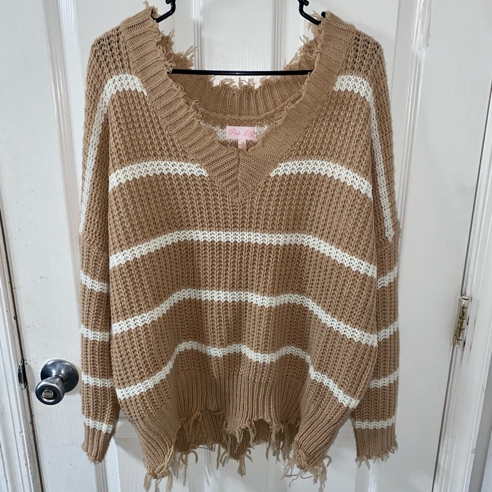 Pink Lily sweater